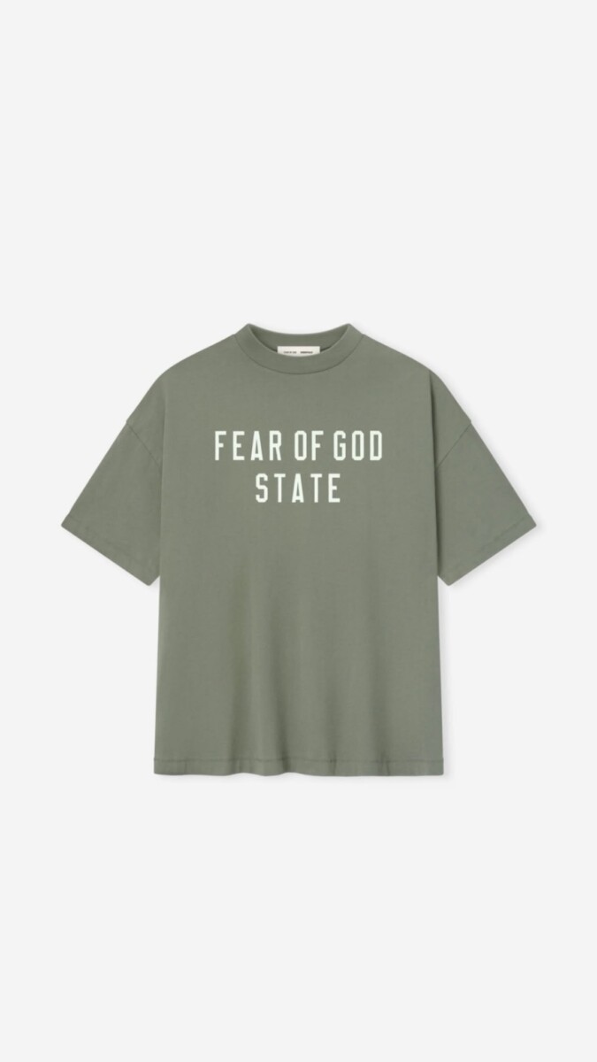 ESSENTIAL 90's FIT T-SHIRT MOSS