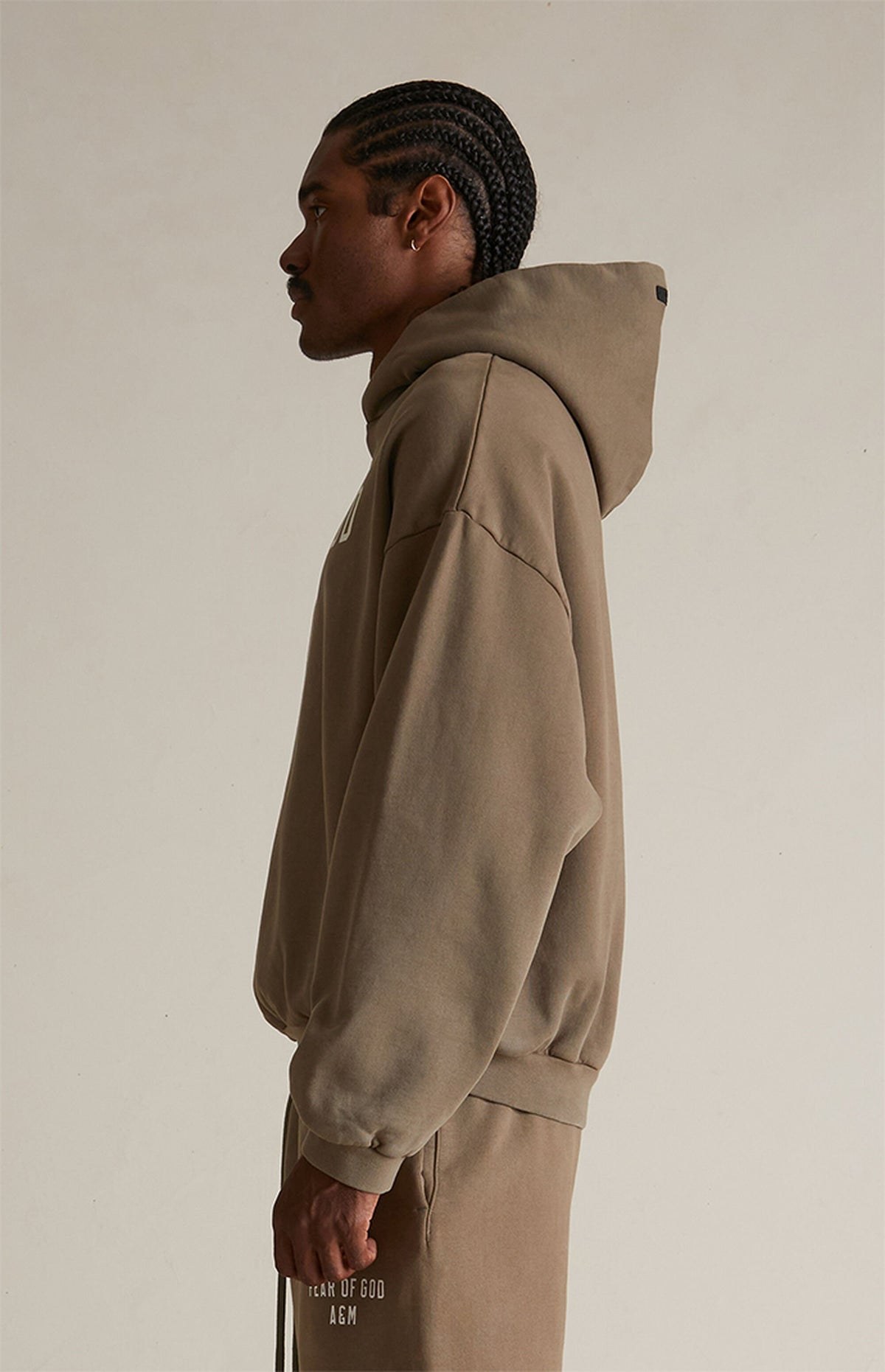 Essentials Heavy Hoodie “Military” (FW24) – תמונה 4
