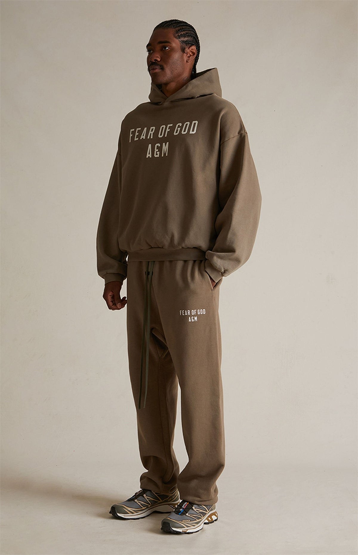 Essentials Heavy Hoodie “Military” (FW24) – תמונה 7