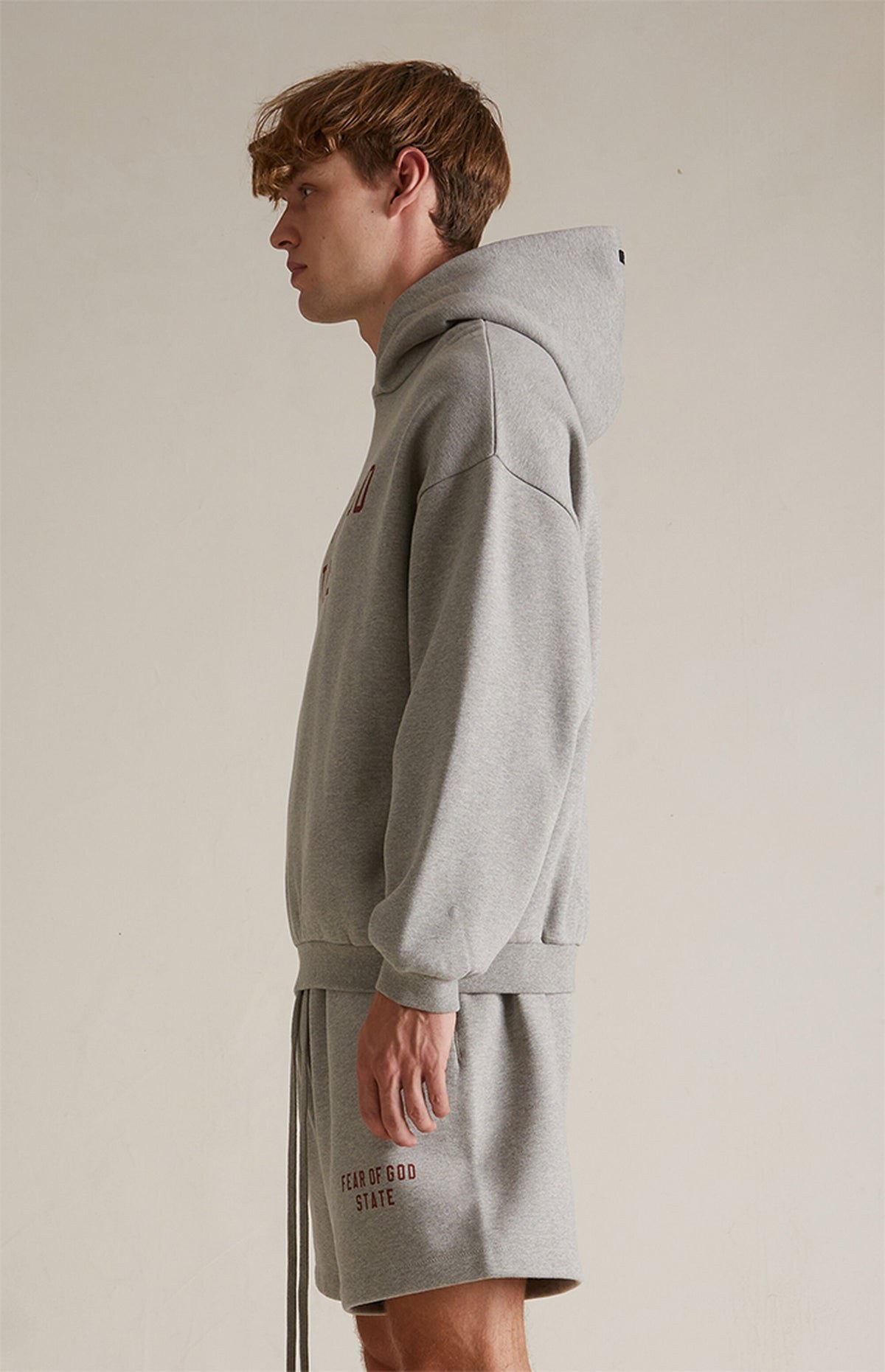 Essentials Hoodie “Dark Heather” (FW24) – תמונה 4