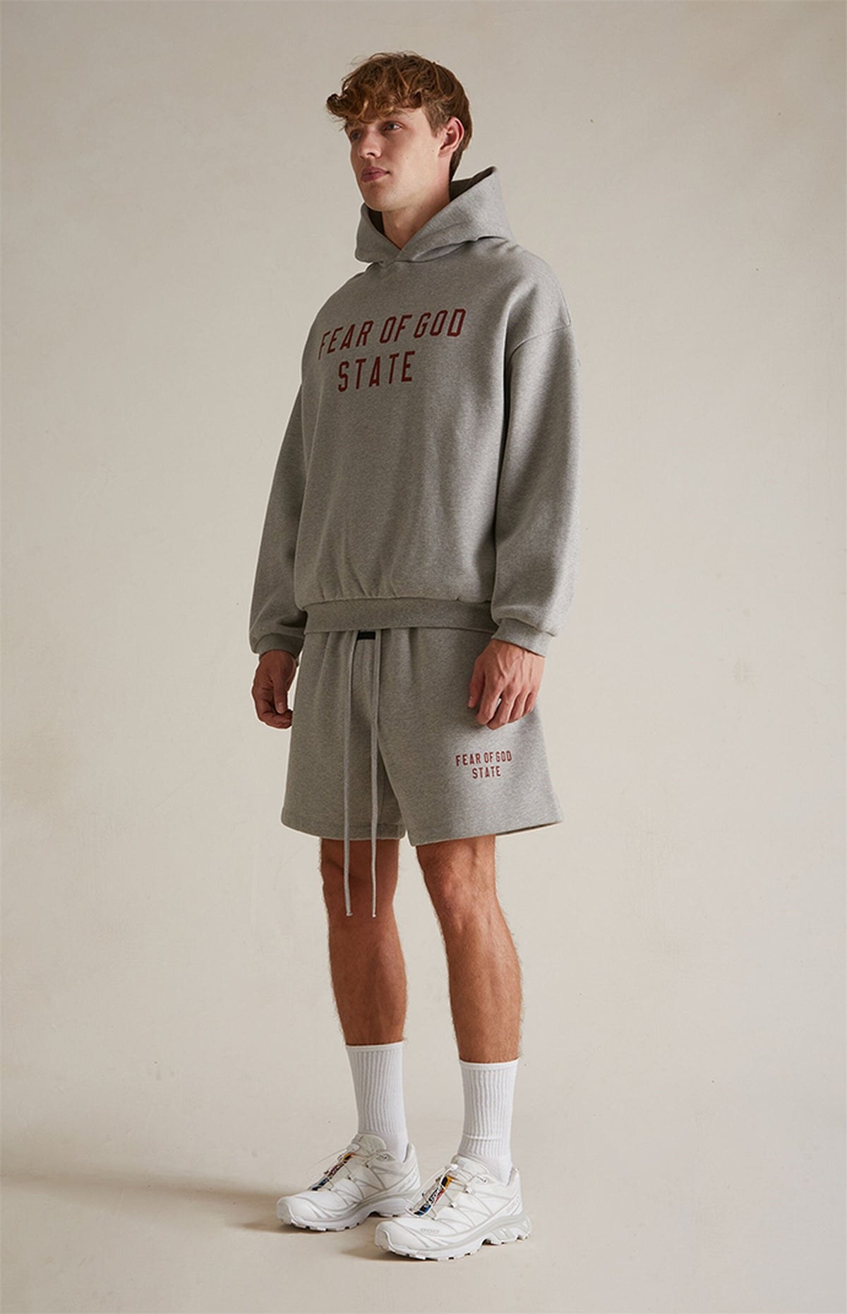 Essentials Hoodie “Dark Heather” (FW24) – תמונה 7