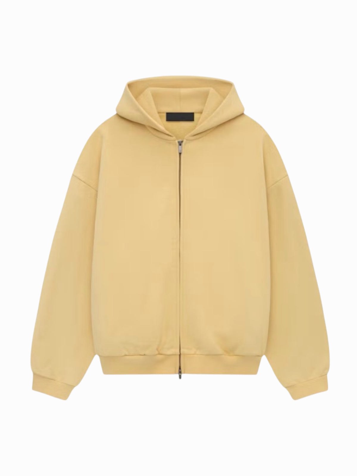 Essentials Heavy Full Zip Up Hoodie “Amber” – תמונה 2