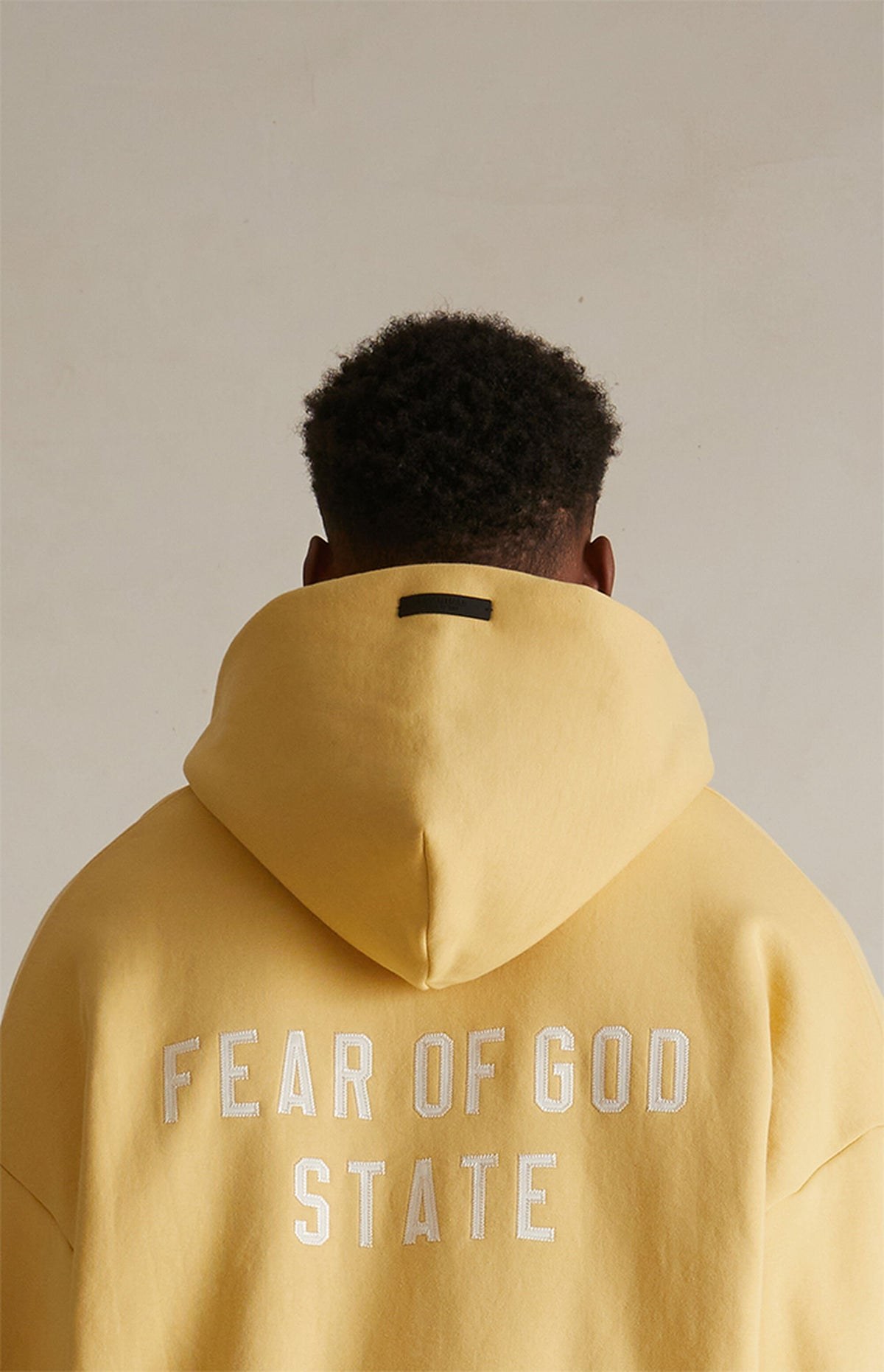 Essentials Heavy Full Zip Up Hoodie “Amber” – תמונה 6