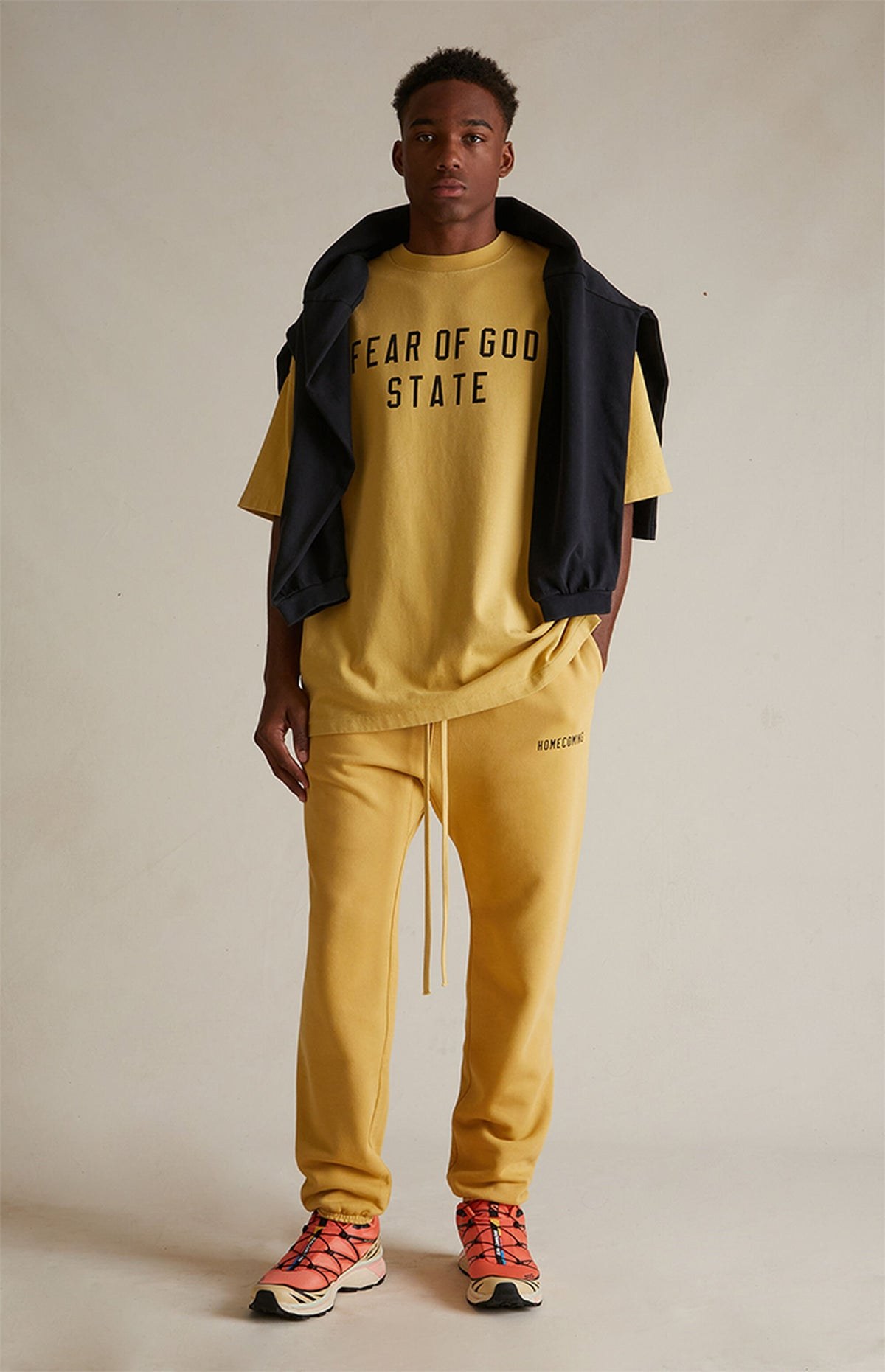 Essentials Heavy T Shirt “Amber” (FW24) – תמונה 6