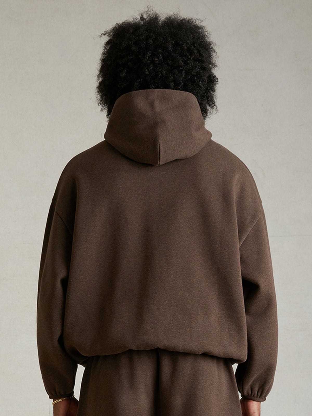 Essentials Hoodie “Heather Wood” (SS24) – תמונה 4
