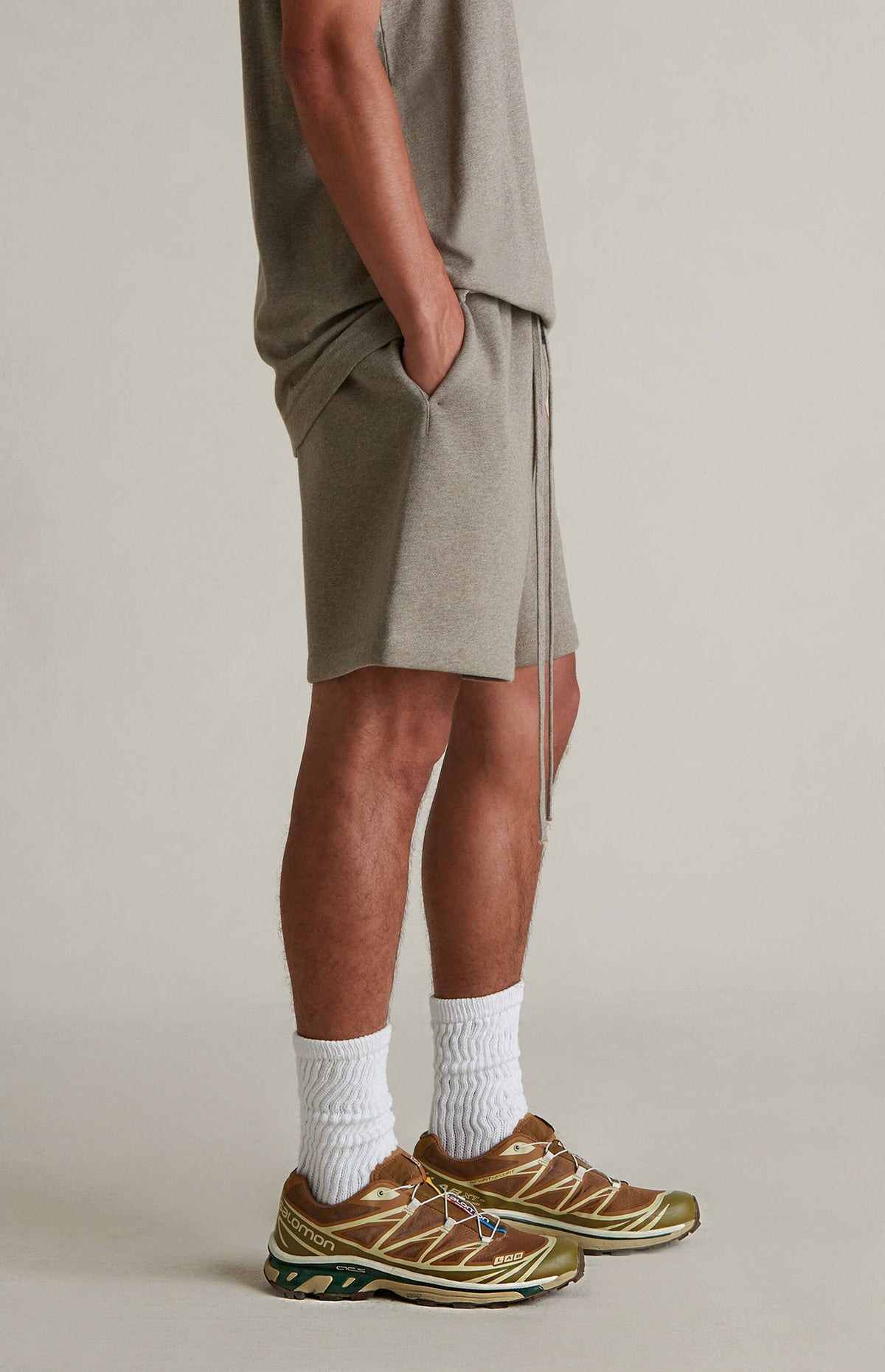 Essentials Shorts “Homestead Heather” (FW25) – תמונה 4
